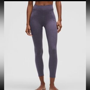 NEW w/ tags lululemon soft sueded high rise leggings